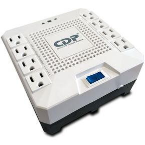 Regulador de voltaje CDP RC-AVR pro 1808i 8 tomacorrientes