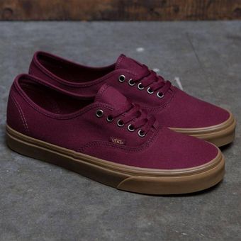 tenis vans color vino