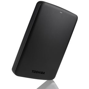 Disco Duro Externo Toshiba Canvio Basics, 1 TB, USB 3.0, Negro.