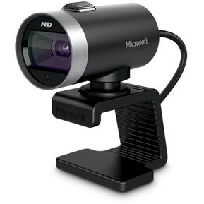 Camara Microsoft Life Cam Cinema tecnologia ClearFrame, USB - Negro