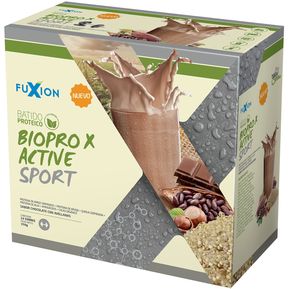 Fuxion BIOPRO X ACTIVE SPORT  Chocolate Y Avellanas- Proteína Activa De Origen 100% Vegetal