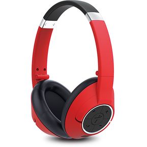Audífono Con Micrófono Genius Hs-930bt Bluetooth 4.0- Rojo