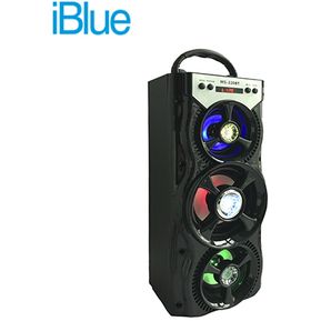 PARLANTE IBLUE BLUETOOTH ILUMINADO USB/MICRO SD/FM