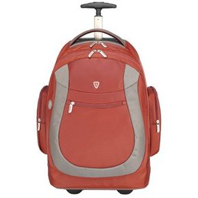MOCHILA SUMDEX ALTI-PAC ROLLING BACKPACK 15.4" - RED