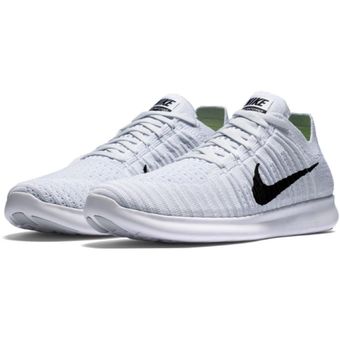 nike free rn flyknit mujer blanco